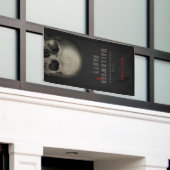 Halloween Skull Spandoek (Buitenkant Gebouw)