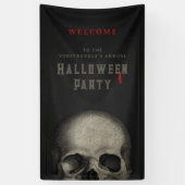 Halloween Skull Spandoek (Verticaal)