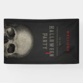 Halloween Skull Spandoek (Horizontaal)