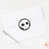 Halloween Skull Sticker (Envelop)