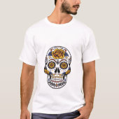 Halloween Skull T-shirt (Voorkant)