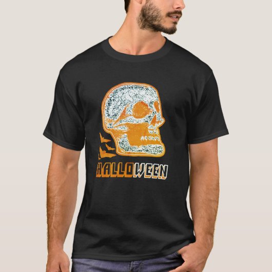 HALLOWEEN SKULL T-Shirt (Voorkant)