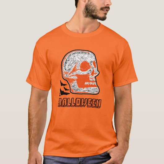 HALLOWEEN SKULL T-SHIRT (Voorkant)