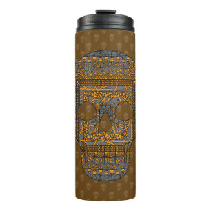 Halloween Skull Thermal Tumbler Thermosbeker