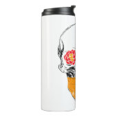 Halloween Skull Thermosbeker (Gedraaid links)