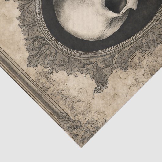  Halloween Skull Tissuepapier (Detail)