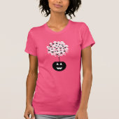 Halloween Skull Topiary T-shirt (Voorkant)