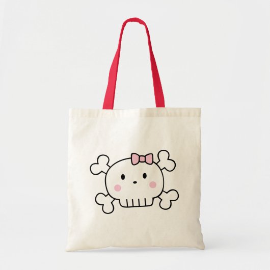 Halloween Skull Trick or treat Bag Tote Bag (Voorkant)