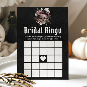 Halloween Skull Vrijgezellenfeest Bruids Bingo Spe Kaart
