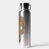 Halloween Skull Waterfles (Achterkant)