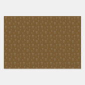 Halloween Skull Wrapping Paper Set (Voorkant)