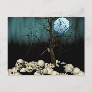 Halloween Skulls Briefkaart