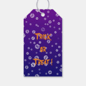 Halloween Skulls Cadeaulabel (Achterkant)