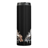 Halloween Skulls Design Thermal Tumbler Thermosbeker (Achterkant)