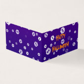 Halloween Skulls Folded Card Kaart (Buitenkant)