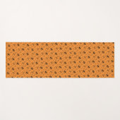 Halloween Skulls Ghosts Ditzy Pattern | Yoga Mat (Voorkant (horizontaal))