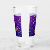 Halloween Skulls Glas (Links)