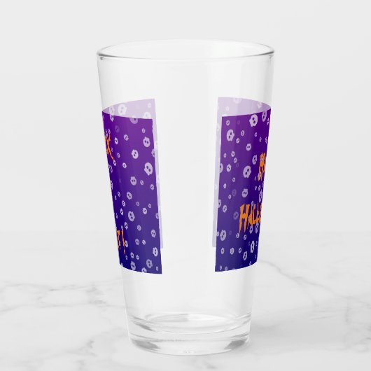 Halloween Skulls Glas (Rechts)