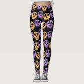 Halloween Skulls Leggings (Voorkant)