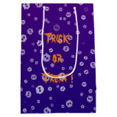 Halloween Skulls Medium Cadeauzakje (Achterkant)