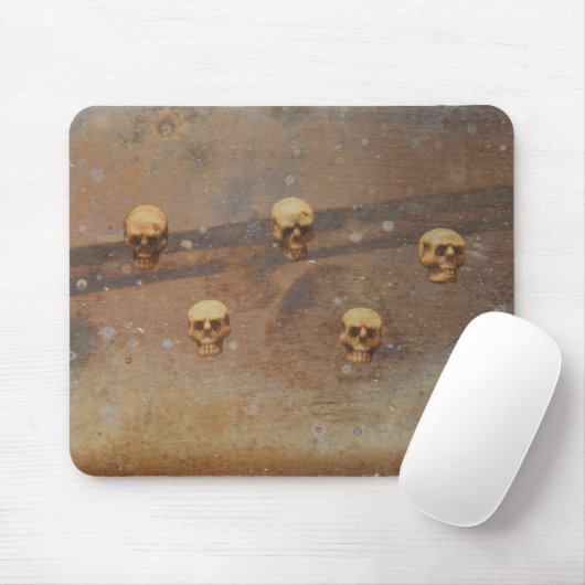 Halloween Skulls Mousepad Muismat (Met muis)