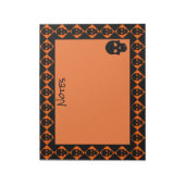 Halloween Skulls Notitieblok (Linkerzijde)