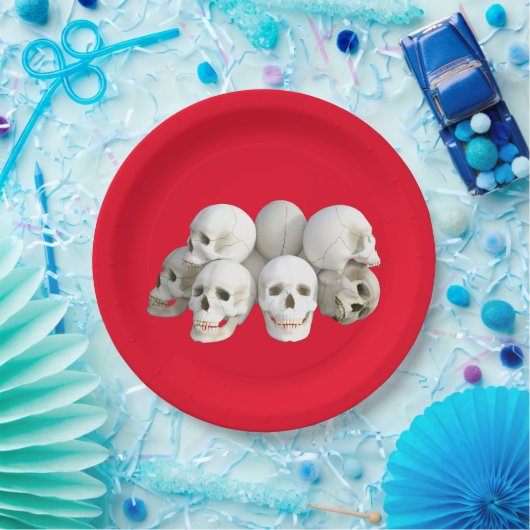 Halloween Skulls Paper Bord (Feest)