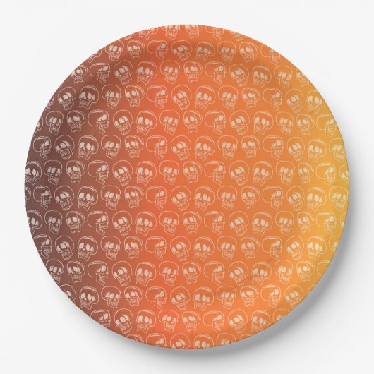 Halloween Skulls Paper Bord (Voorkant)