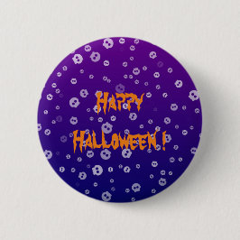 Halloween Skulls Ronde Button 5,7 Cm