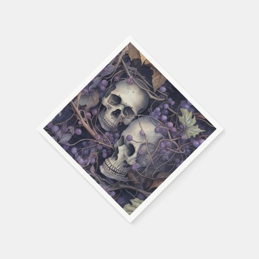  Halloween Skulls Servet (Hoek)