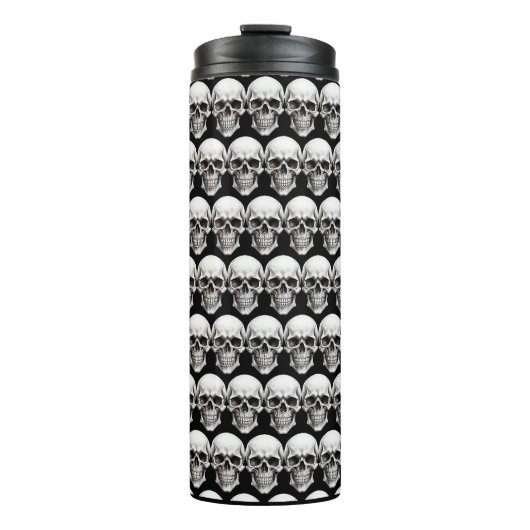Halloween Skulls Thermosbeker (Voorkant)