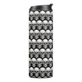 Halloween Skulls Thermosbeker (Gedraaid links)