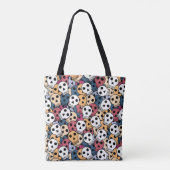 Halloween skulls tote bag (Achterkant)