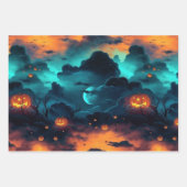 Halloween Sky Inpakpapier Vel (Voorkant)