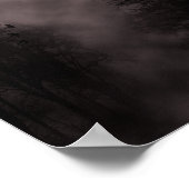 Halloween Sky met Ravens Red Mist Poster (Hoek)