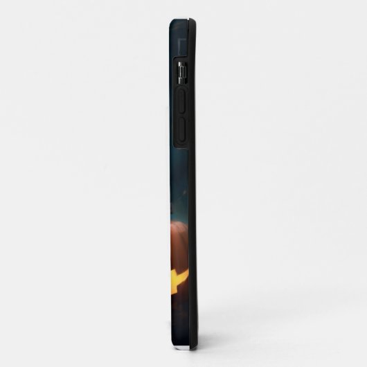 Halloween Skye Terrier met pomkins Scary Case-Mate iPhone Case (Achterkant/links)