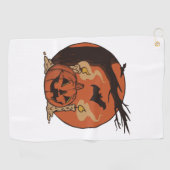 Halloween slaap golfhanddoek (Horizontaal)