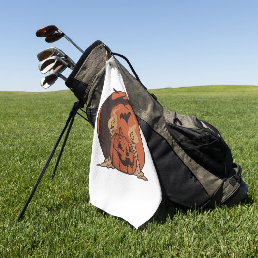 Halloween slaap golfhanddoek (Groen)