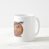 Halloween slaap koffiemok (Voorkant rechts)