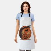 Halloween slaap schort (Gedragen)