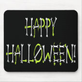 Halloween Slangen en Botten Muismat (Voorkant)