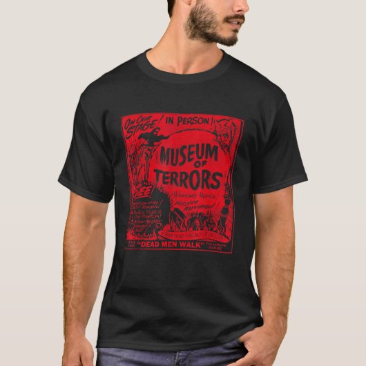  Halloween Slasher Horror Film Museum van T T-shirt (Voorkant)