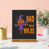 Halloween Slechte En Boe Jee Vogelverschrikker Gra Acryl Bord (Huwelijk)