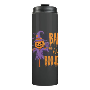 Halloween Slechte En Boe Jee Vogelverschrikker Gra Thermosbeker