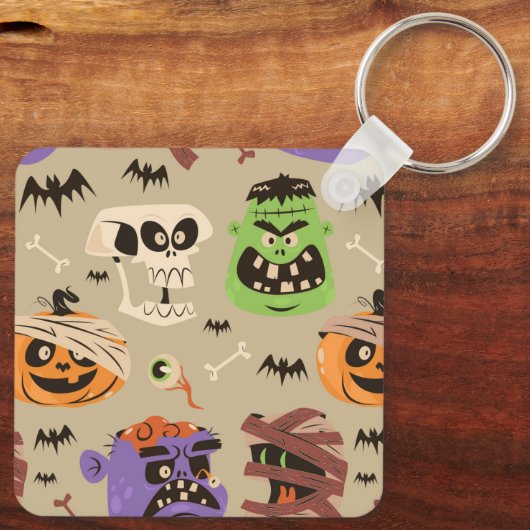 Halloween  sleutelhanger (Achterkant)