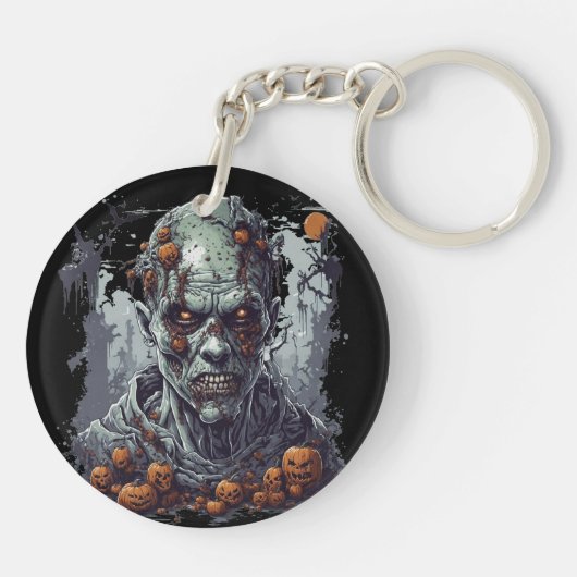 Halloween Sleutelhanger (Achterkant)