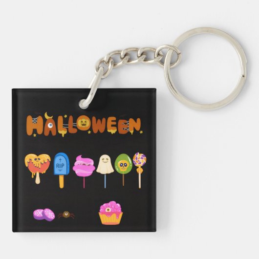 halloween sleutelhanger (Achterkant)