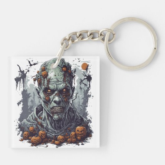 Halloween Sleutelhanger (Achterkant)