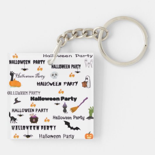 halloween sleutelhanger (Achterkant)