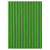 Halloween Slime Groen en Zwart Tafelkleed (Voorkant)